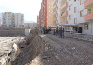 Yıldızkent te göçük tepkisi
